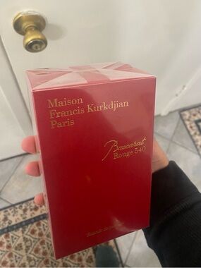 Maison Francis Kurkdjian Red & Gold Baccarat Rouge 540 Boxed Perfume